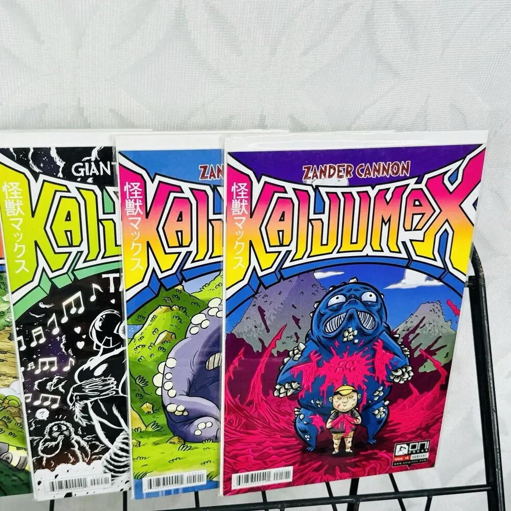 Kaijumax Season One 1-6‎ 4-5 Variants & Two 2-4 Three 1 6 Lot Oni Zander Cannon